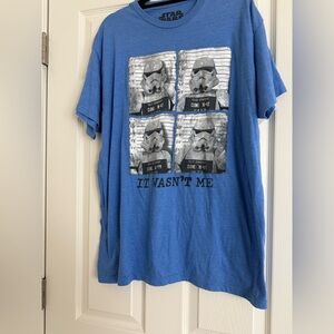 Star Wars Blue T-Shirt XL